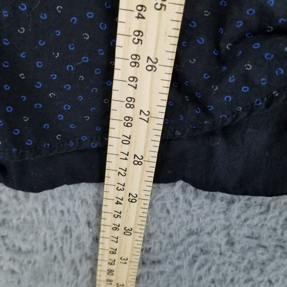 American Eagle Outfitters Shirt Mens Medium Black Cotton Long Sleeve Vintage Fit - Picture 8 of 12